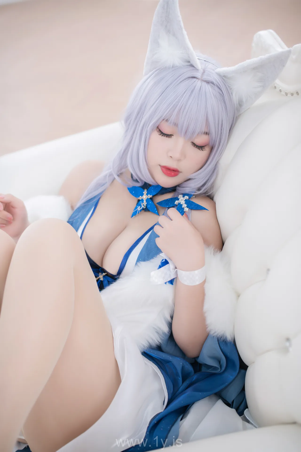 Coser@白烨 NO.030 信浓睡衣诱惑 白烨烨